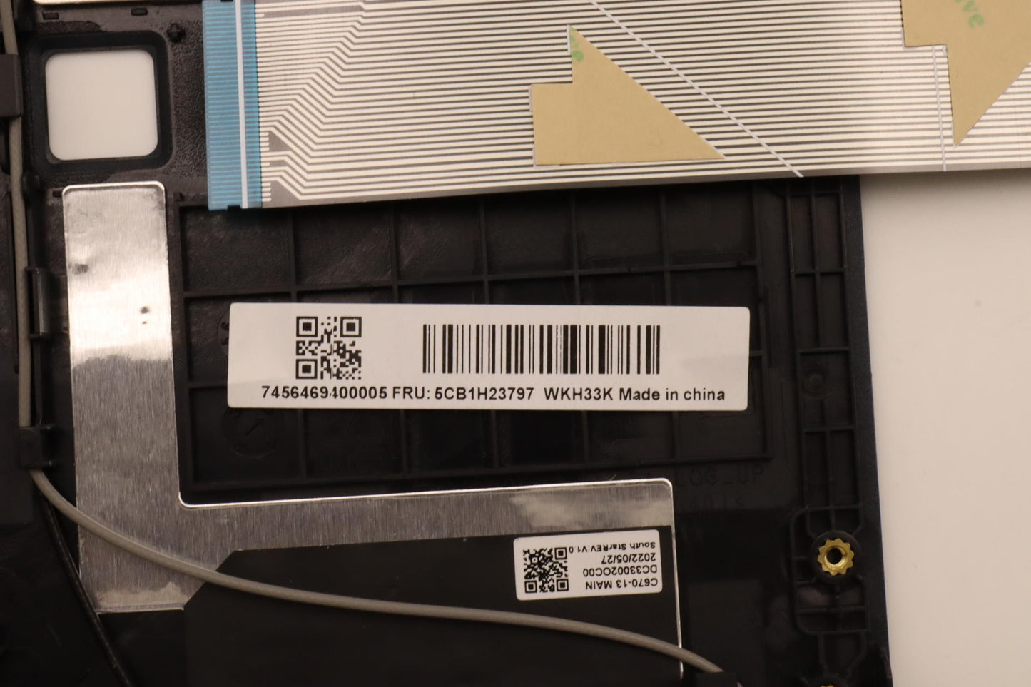 Lenovo Cover Upper Case Assembly Spa - 5CB1H23797