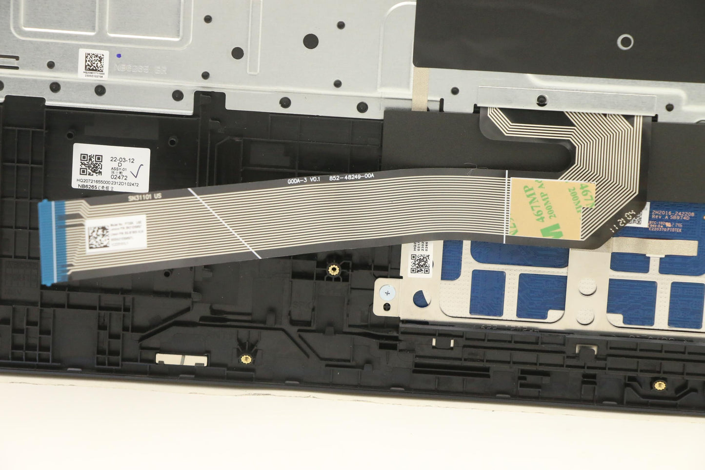 Lenovo C-Cover with Keyboard, USA English, Abyss Blue, Non-Backlight - 5CB1H24776