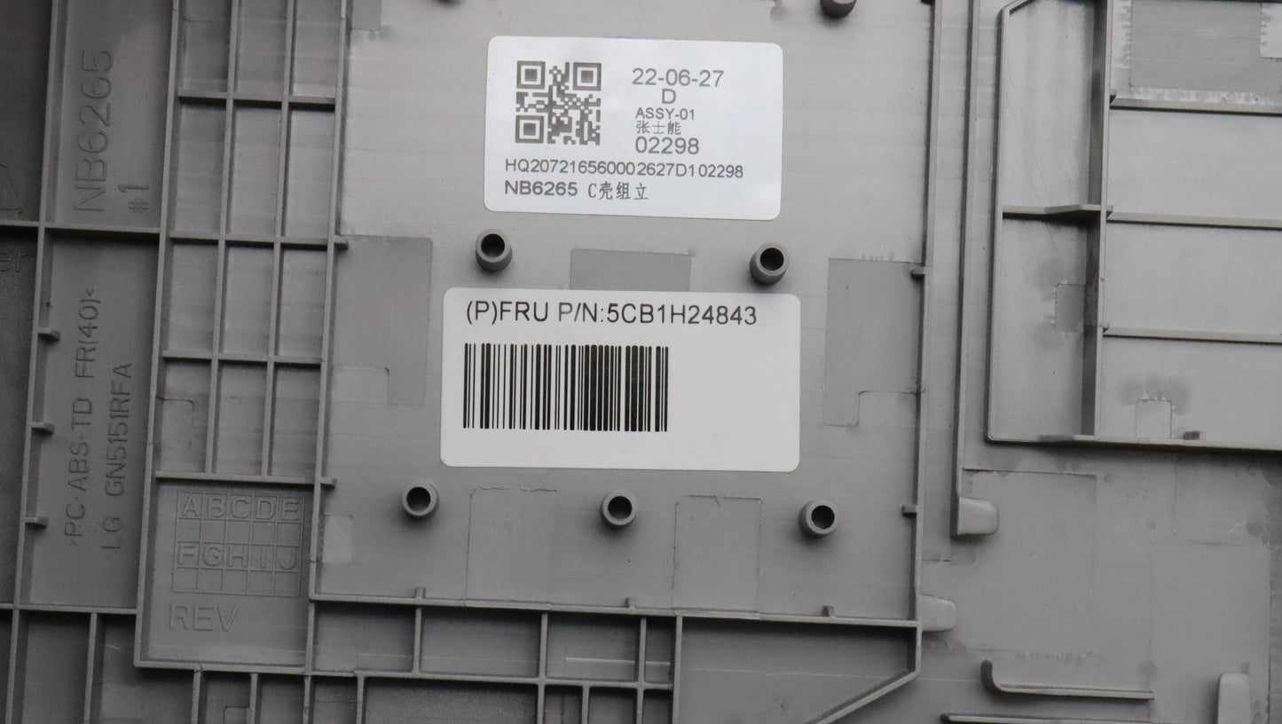 Lenovo Cover Upper Case Assembly Ita - 5CB1H24843