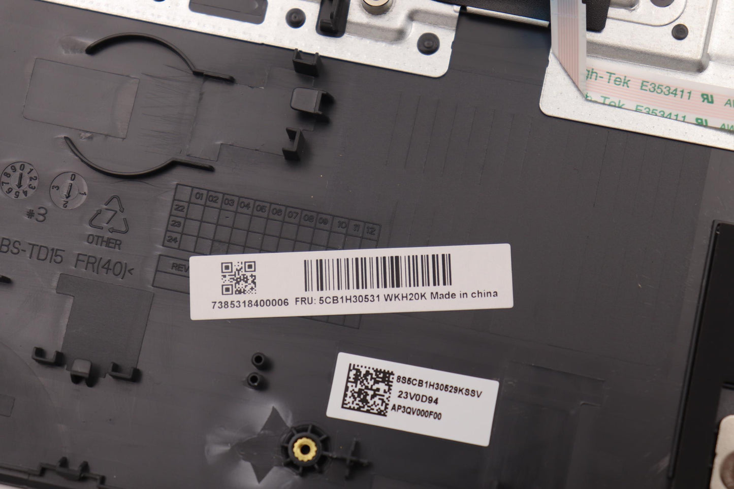 Lenovo Cover Upper Case Assembly Euro - 5CB1H30531