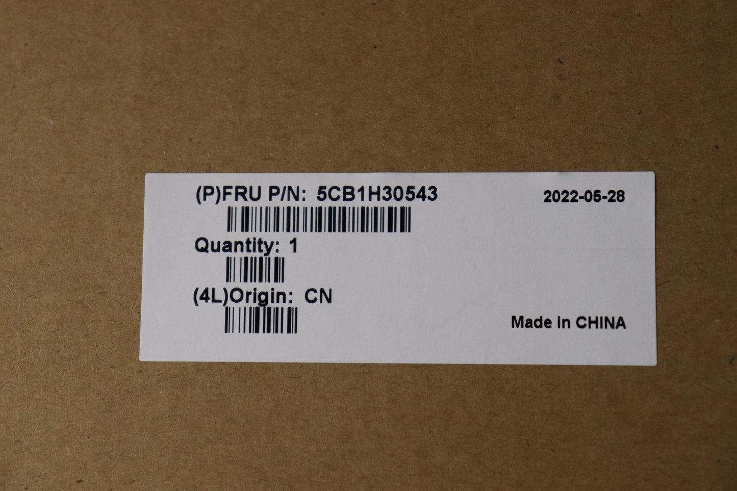 Lenovo Cover Upper Case Assembly Por - 5CB1H30543
