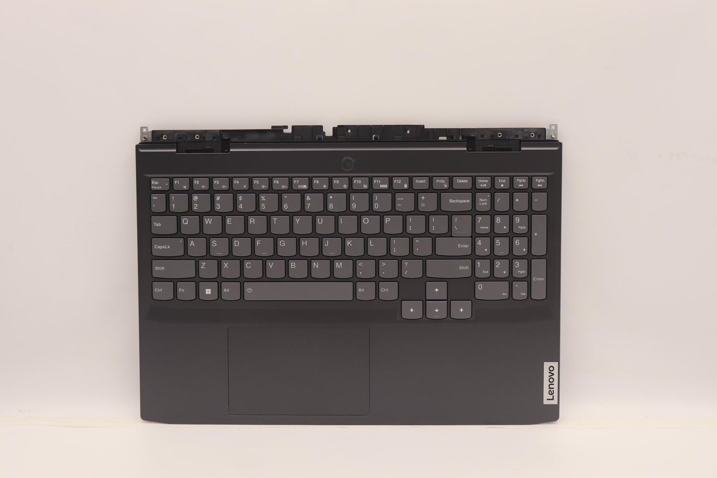 Lenovo - C-Cover with Keyboard, USA English, Black, Backlit - 5CB1H30560