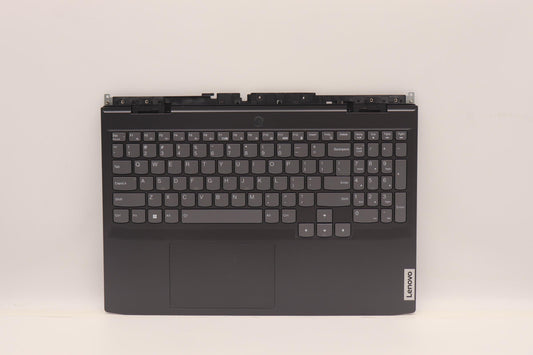 Lenovo - C-Cover with Keyboard, USA English, Black, Backlit - 5CB1H30560