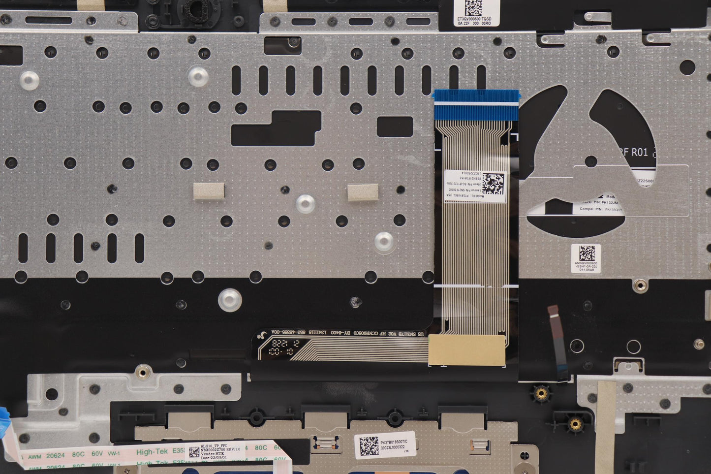 Lenovo - C-Cover with Keyboard, USA English, Black, Backlit - 5CB1H30560