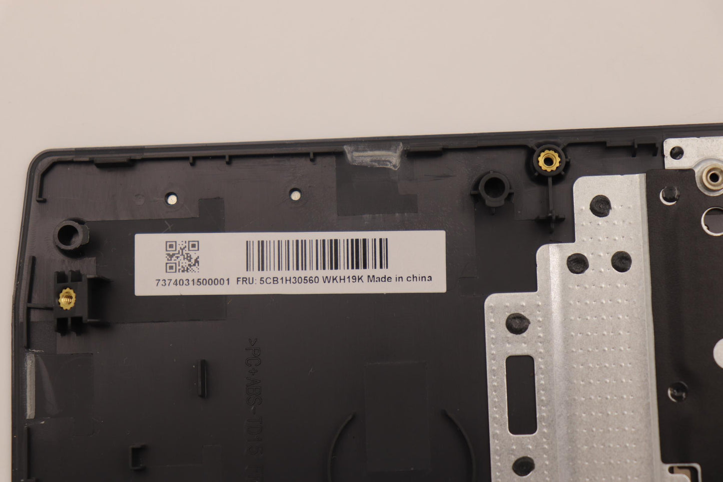 Lenovo - C-Cover with Keyboard, USA English, Black, Backlit - 5CB1H30560