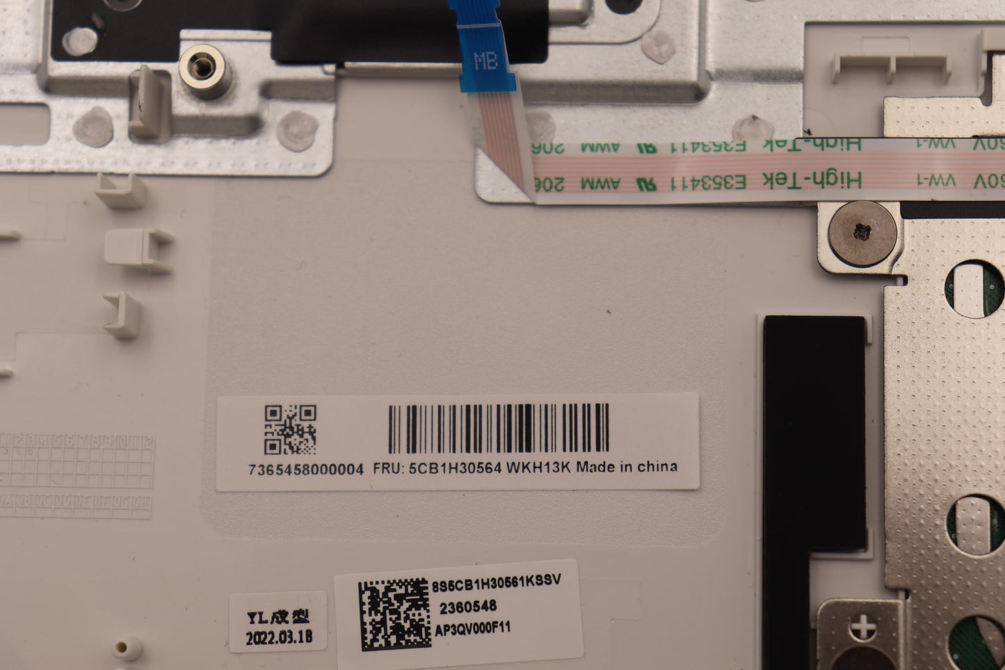 Lenovo Cover Upper Case Assembly Kor - 5CB1H30564