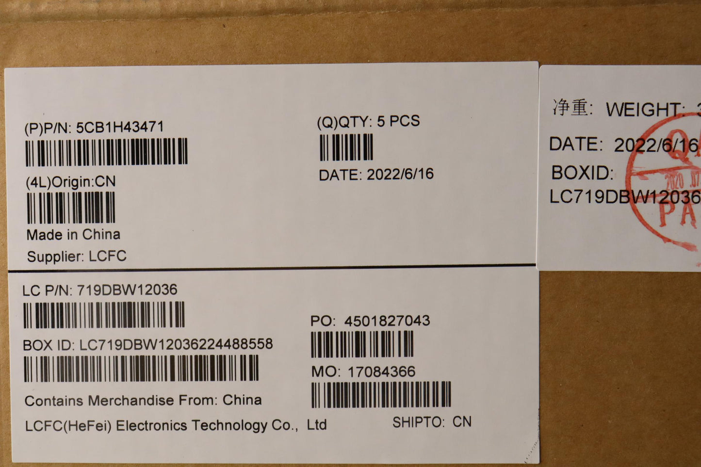 Lenovo Cover Upper Case Asmger L82Rj - 5CB1H43471