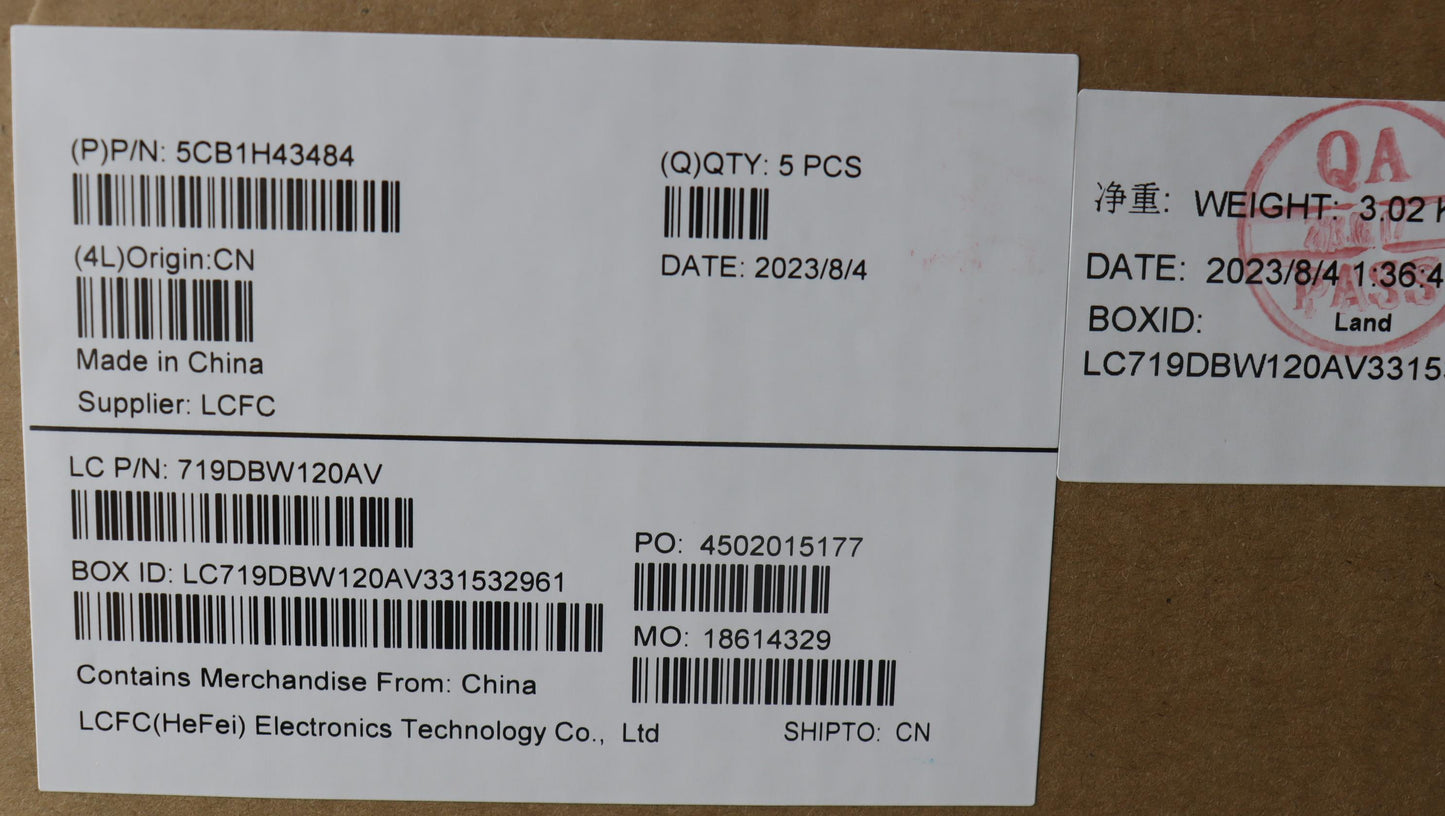 Lenovo Cover Upper Case Asmslv L82Rj - 5CB1H43484