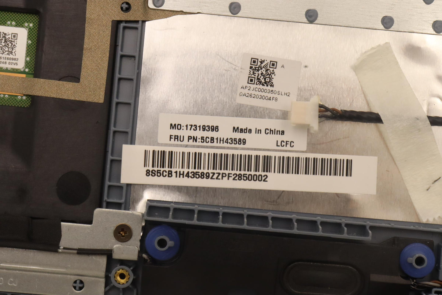 Lenovo Cover Upper Case Asmusa Eng L8 - 5CB1H43589