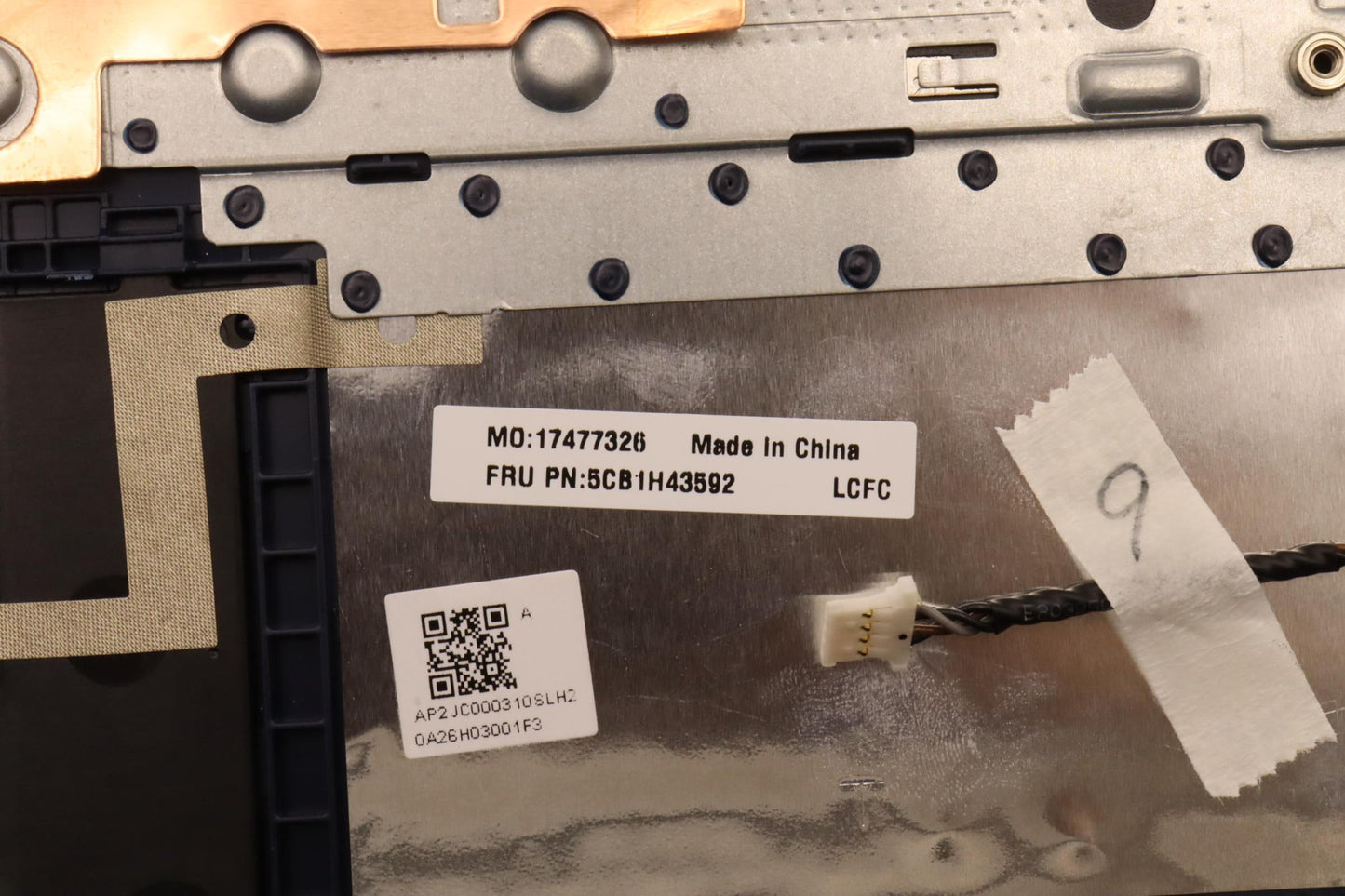 Lenovo Cover Upper Case Asmita L82Rj - 5CB1H43592