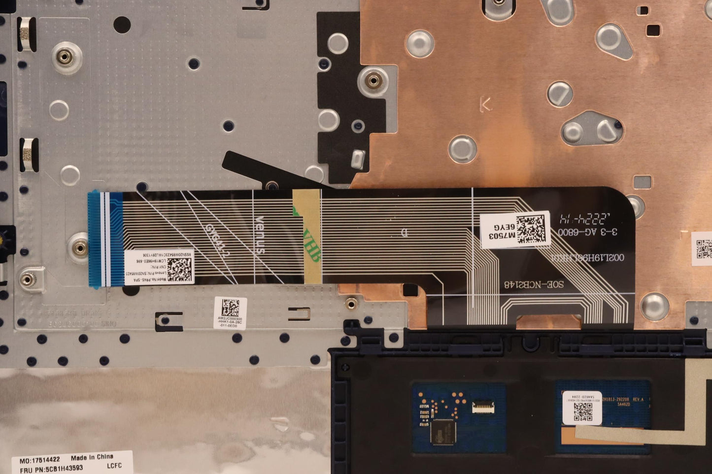 Lenovo Cover Upper Case Asmspa L82Rj - 5CB1H43593