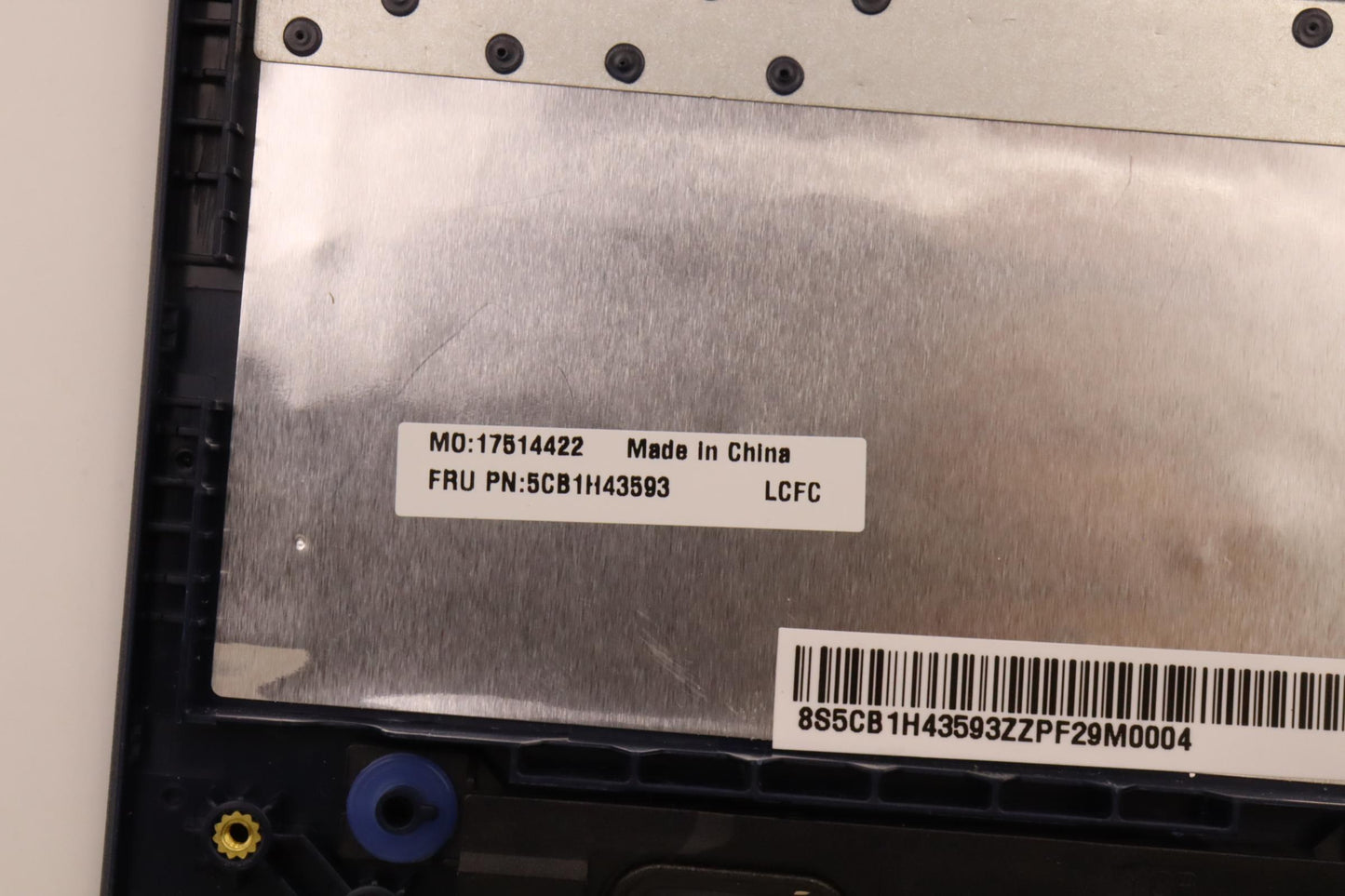 Lenovo Cover Upper Case Asmspa L82Rj - 5CB1H43593