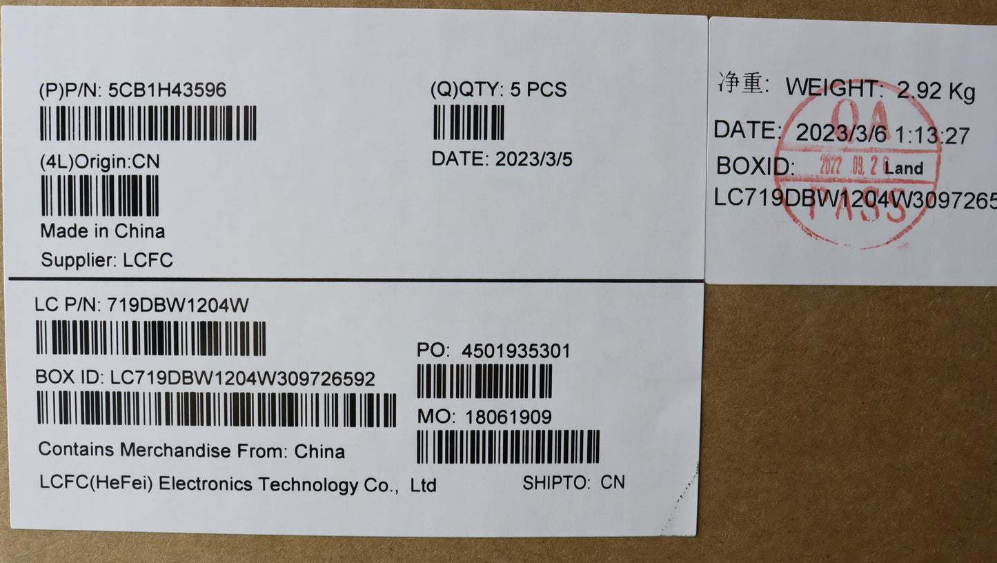 Lenovo Cover Upper Case Asmpor L82Rj - 5CB1H43596