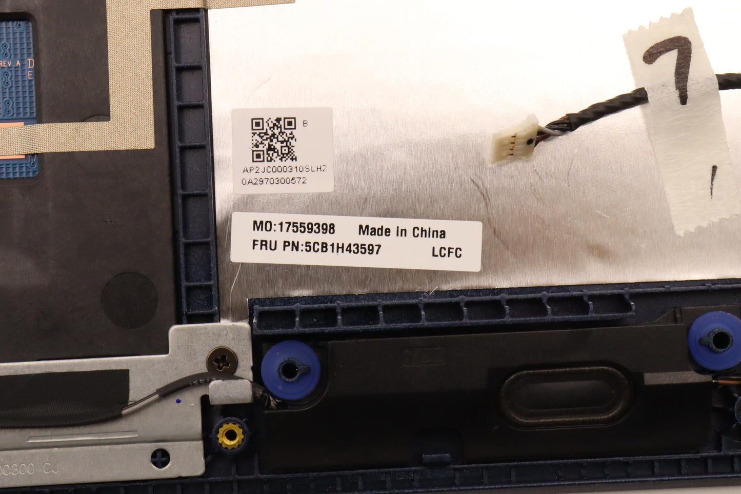 Lenovo Cover Upper Case Asmla Spa L82 - 5CB1H43597