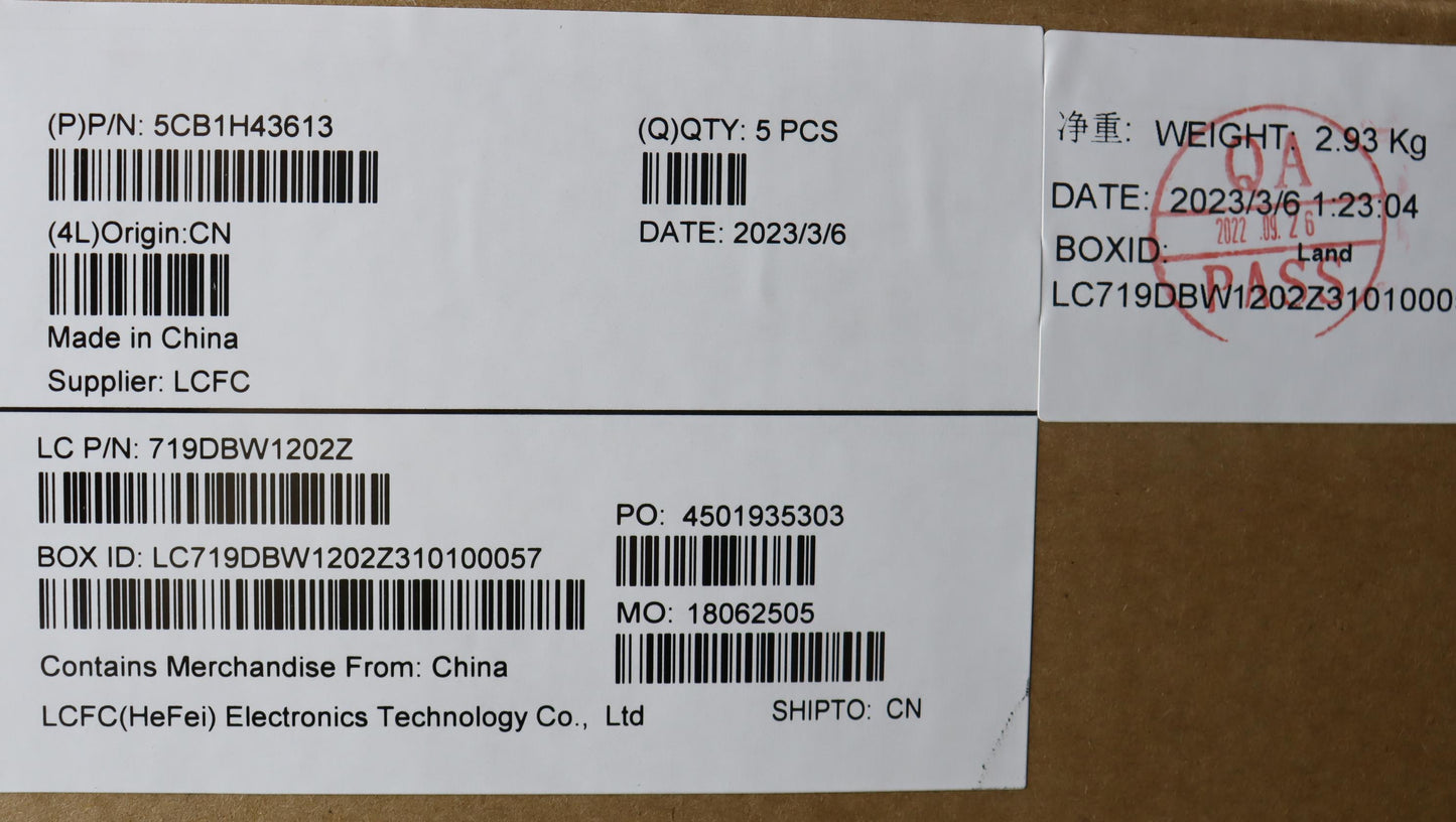 Lenovo Cover Upper Case Asmsws L82Rj - 5CB1H43613