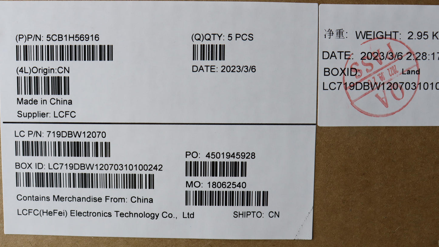 Lenovo Cover Upper Case Asmita L82Rj - 5CB1H56916