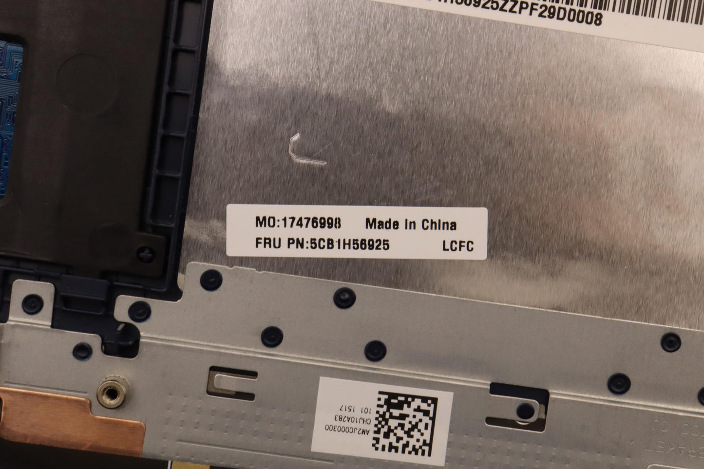 Lenovo Cover Upper Case Asmsws L82Rj - 5CB1H56925