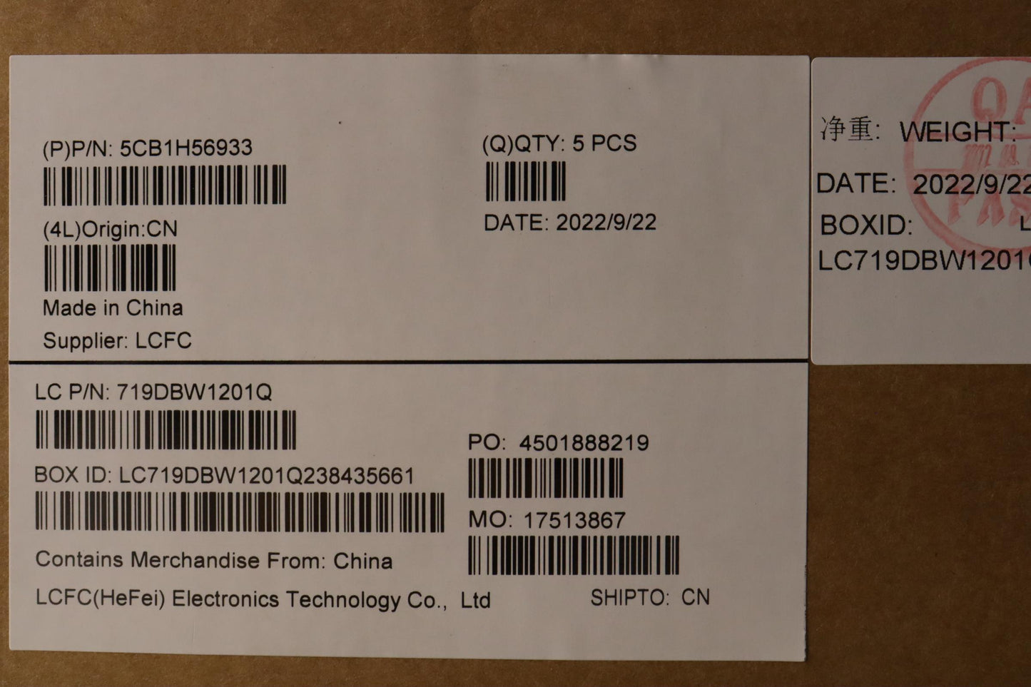 Lenovo Cover Upper Case Asmuke L82Rj - 5CB1H56933