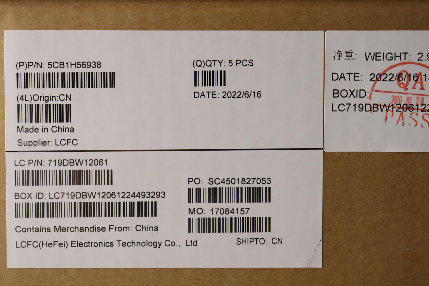 Lenovo Cover Upper Case Asmpor L82Rj - 5CB1H56938