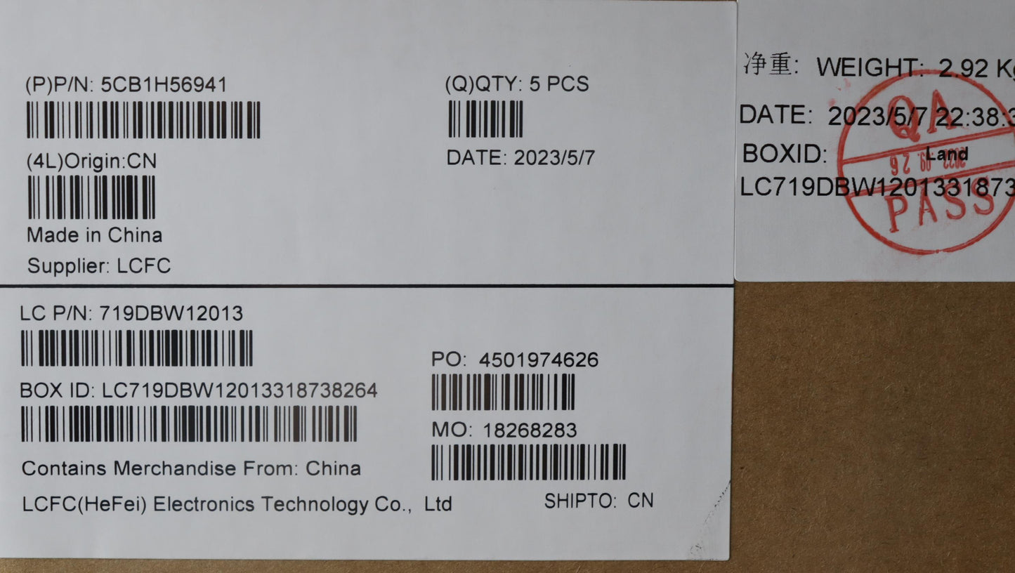 Lenovo Cover Upper Case Asmkor L82Rj - 5CB1H56941