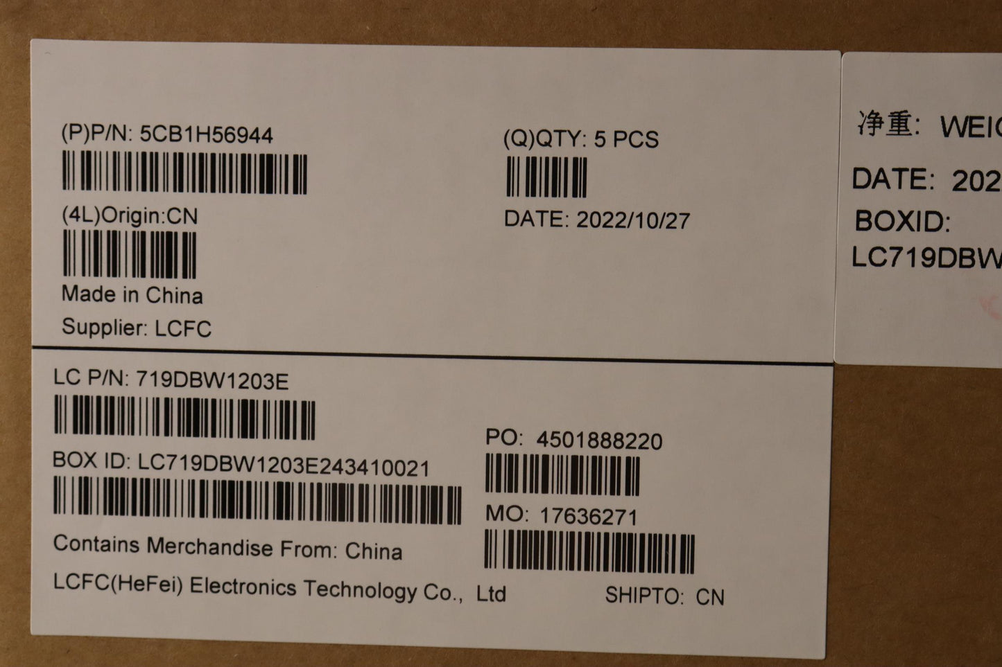Lenovo Cover Upper Case Asmfra L82Rj - 5CB1H56944
