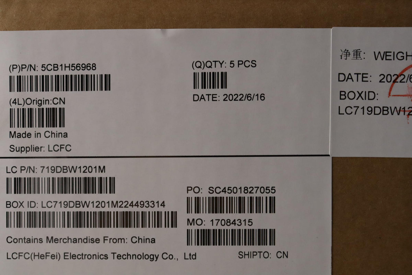 Lenovo Cover Upper Case Asmeng L82Rj - 5CB1H56968