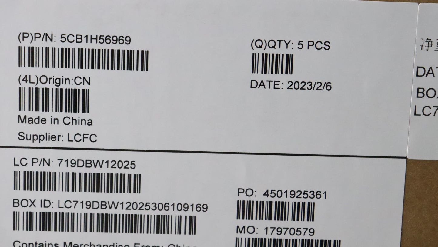 Lenovo Cover Upper Case Asmeuroengl82 - 5CB1H56969