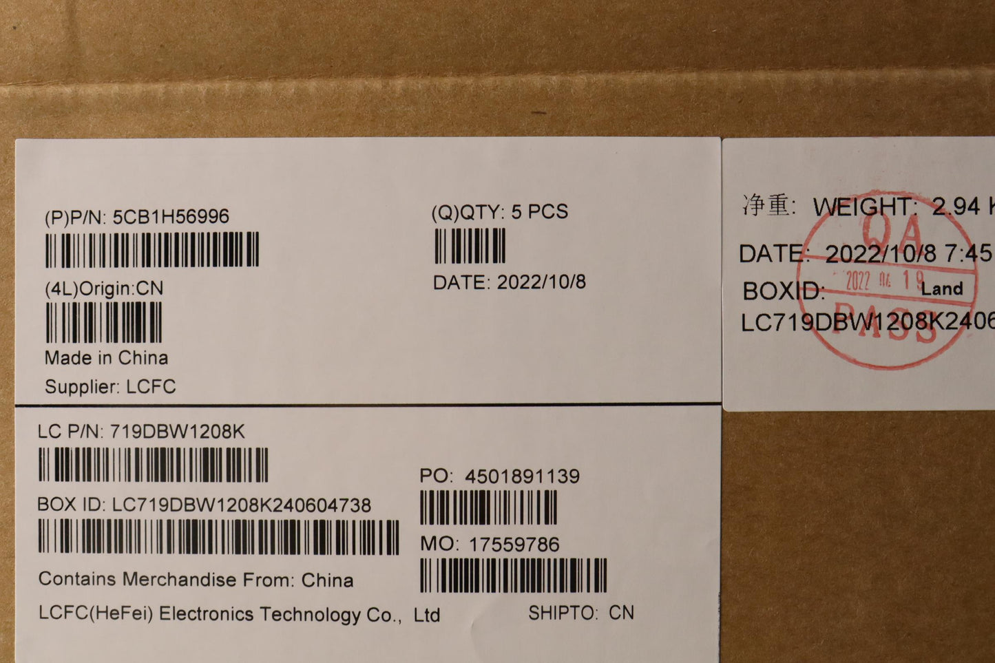 Lenovo Cover Upper Case Asmuke L82Rj - 5CB1H56996