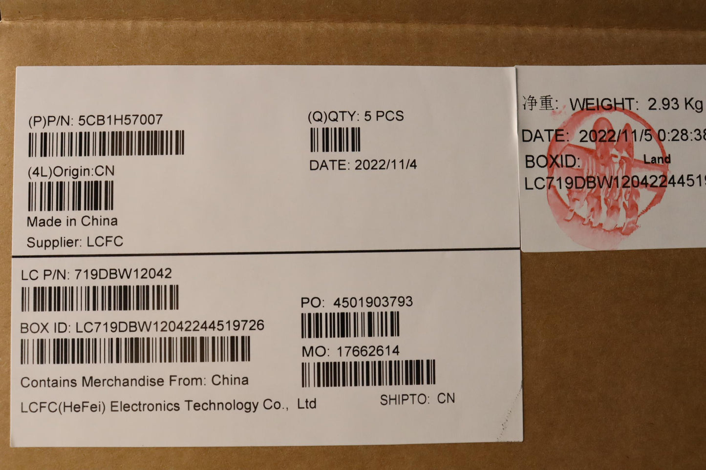 Lenovo Cover Upper Case Asmfra L82Rj - 5CB1H57007