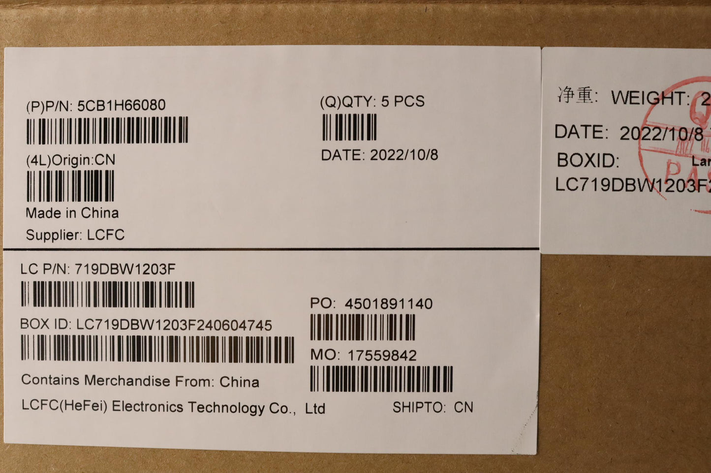 Lenovo Cover Upper Case Asmfra L82Rj - 5CB1H66080