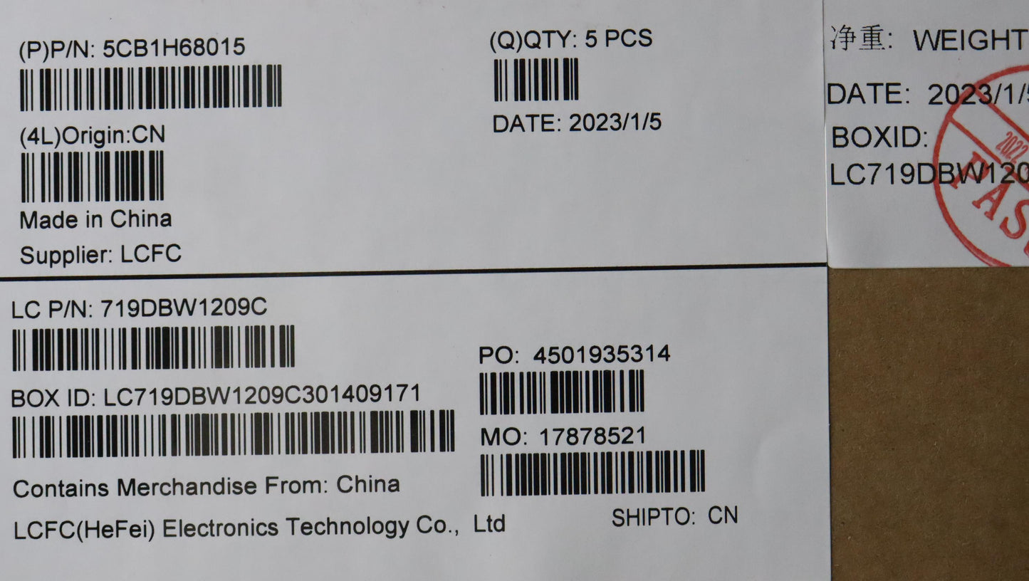 Lenovo Cover Upper Case Asmspa L82Rj - 5CB1H68015