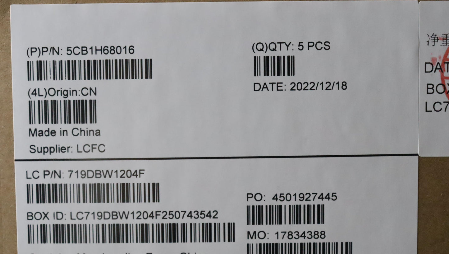 Lenovo Cover Upper Case Asmsws L82Rj - 5CB1H68016