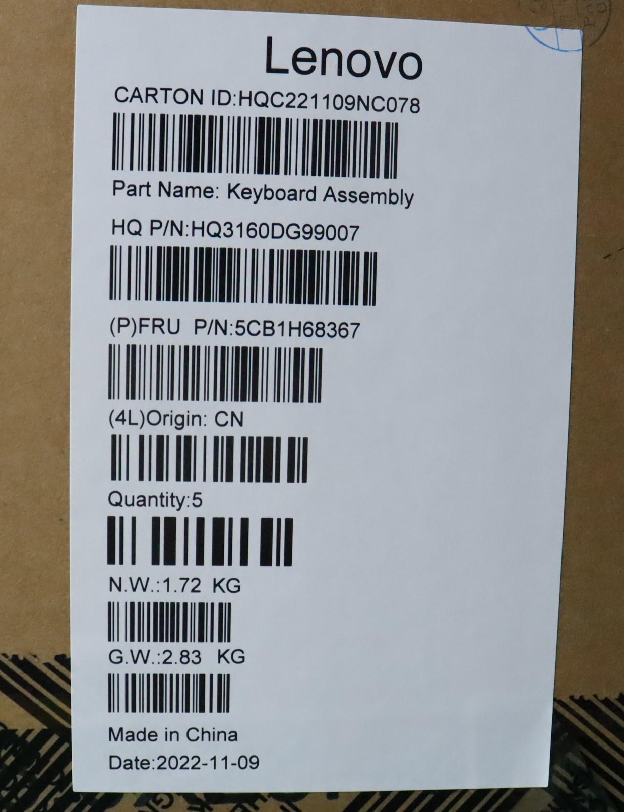 Lenovo Cover Upper Case Asmitah21Cxnf - 5CB1H68367