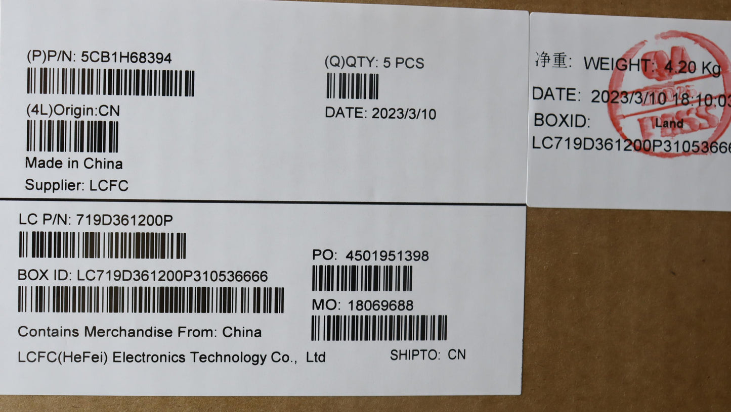 Lenovo Cover Upper Case Asmeng L82Rd - 5CB1H68394