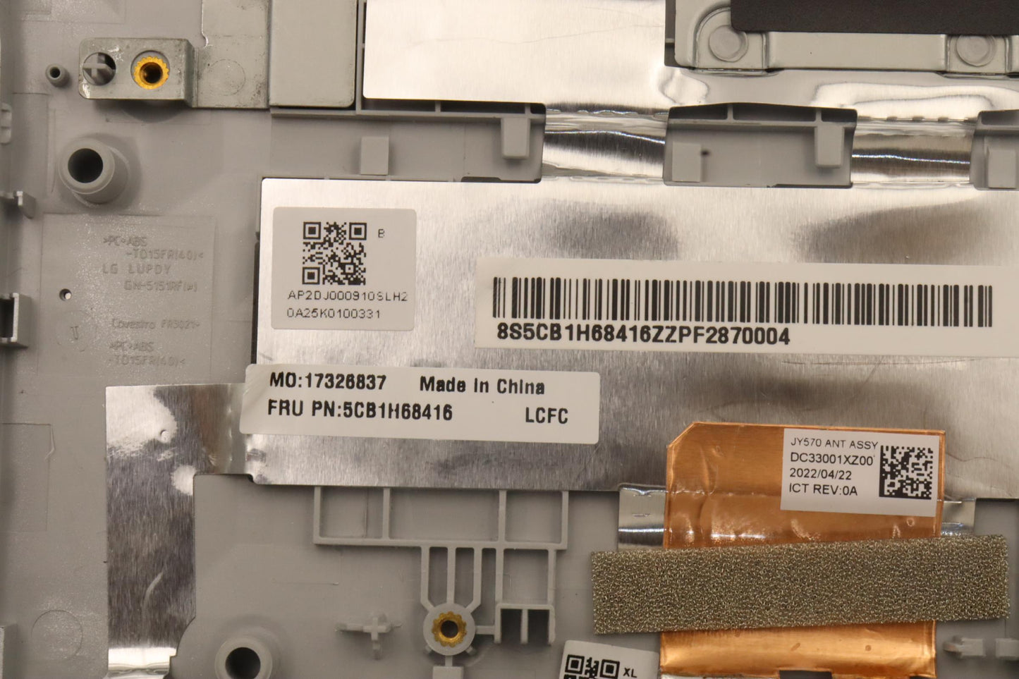Lenovo Cover Upper Case Asmsws L82Rd - 5CB1H68416