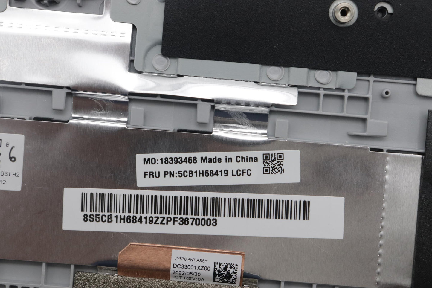 Lenovo Cover Upper Case Asmtur L82Rd - 5CB1H68419