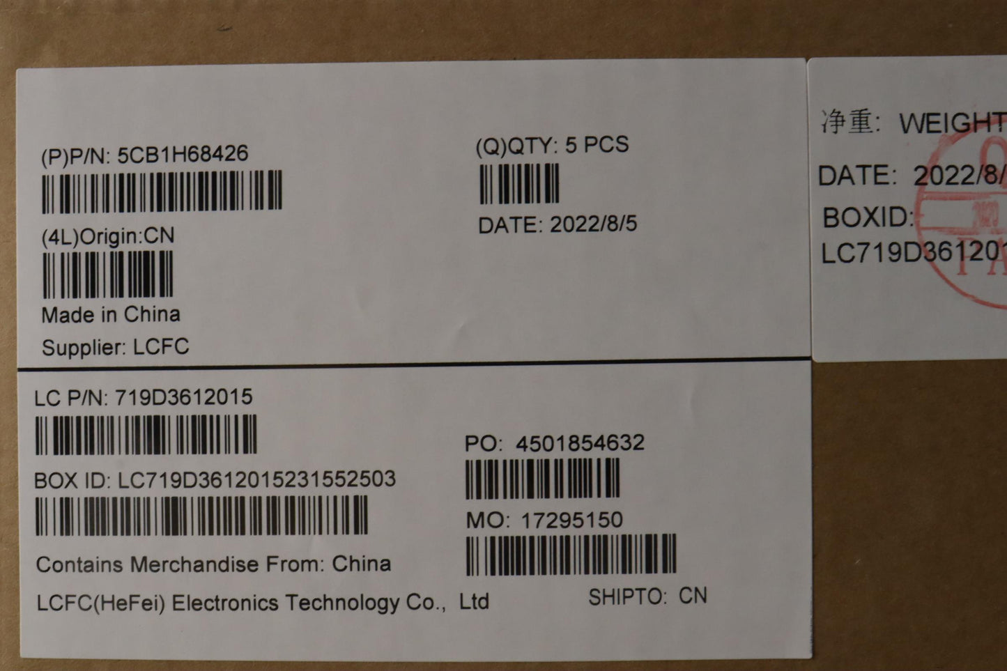 Lenovo Cover Upper Case Asmeng L82Rd - 5CB1H68426
