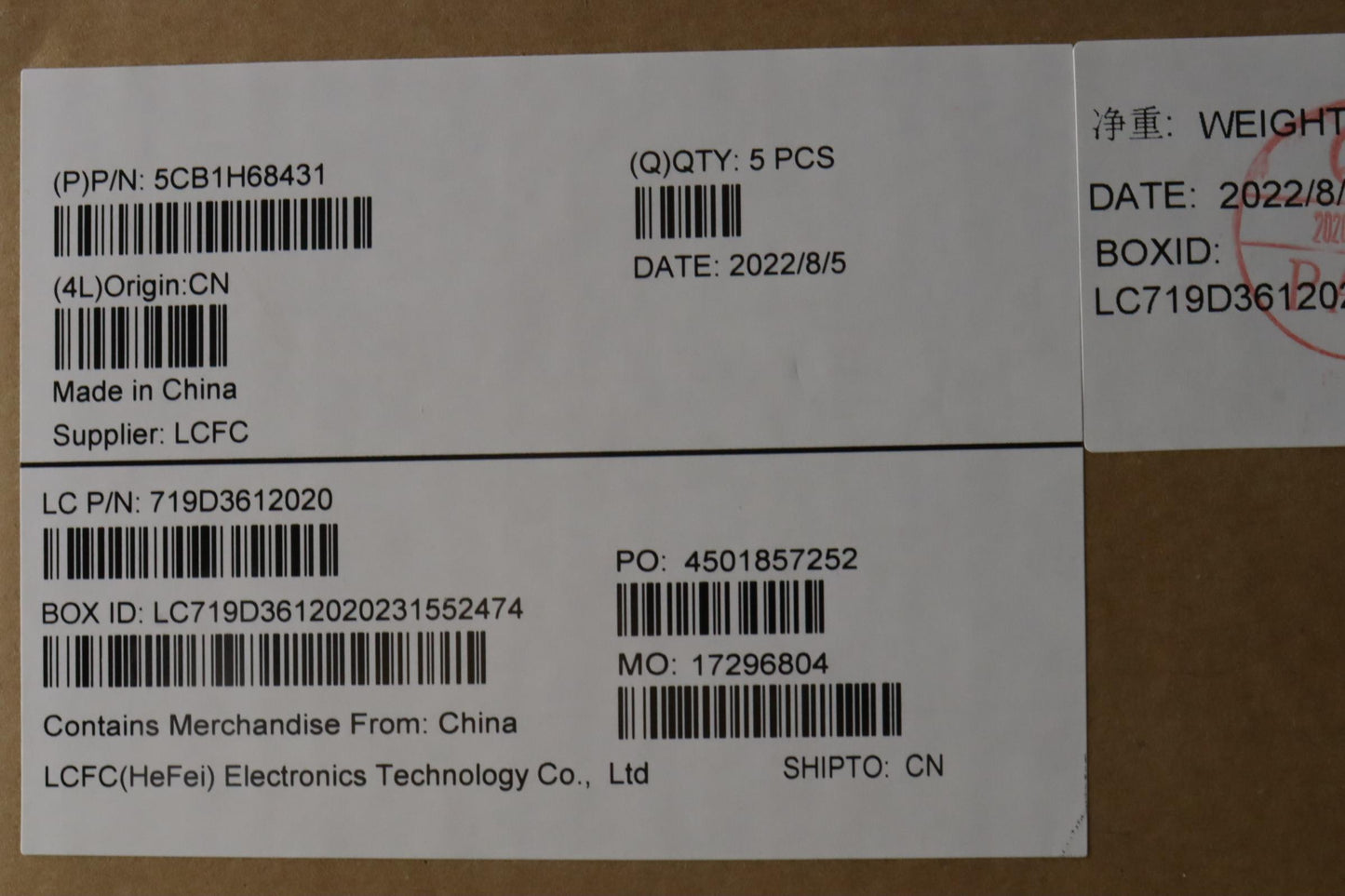 Lenovo Cover Upper Case Asmfra L82Rd - 5CB1H68431