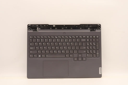 Lenovo C-Cover with Keyboard, USA English, Slate Grey, RGB Backlight - 5CB1H68462