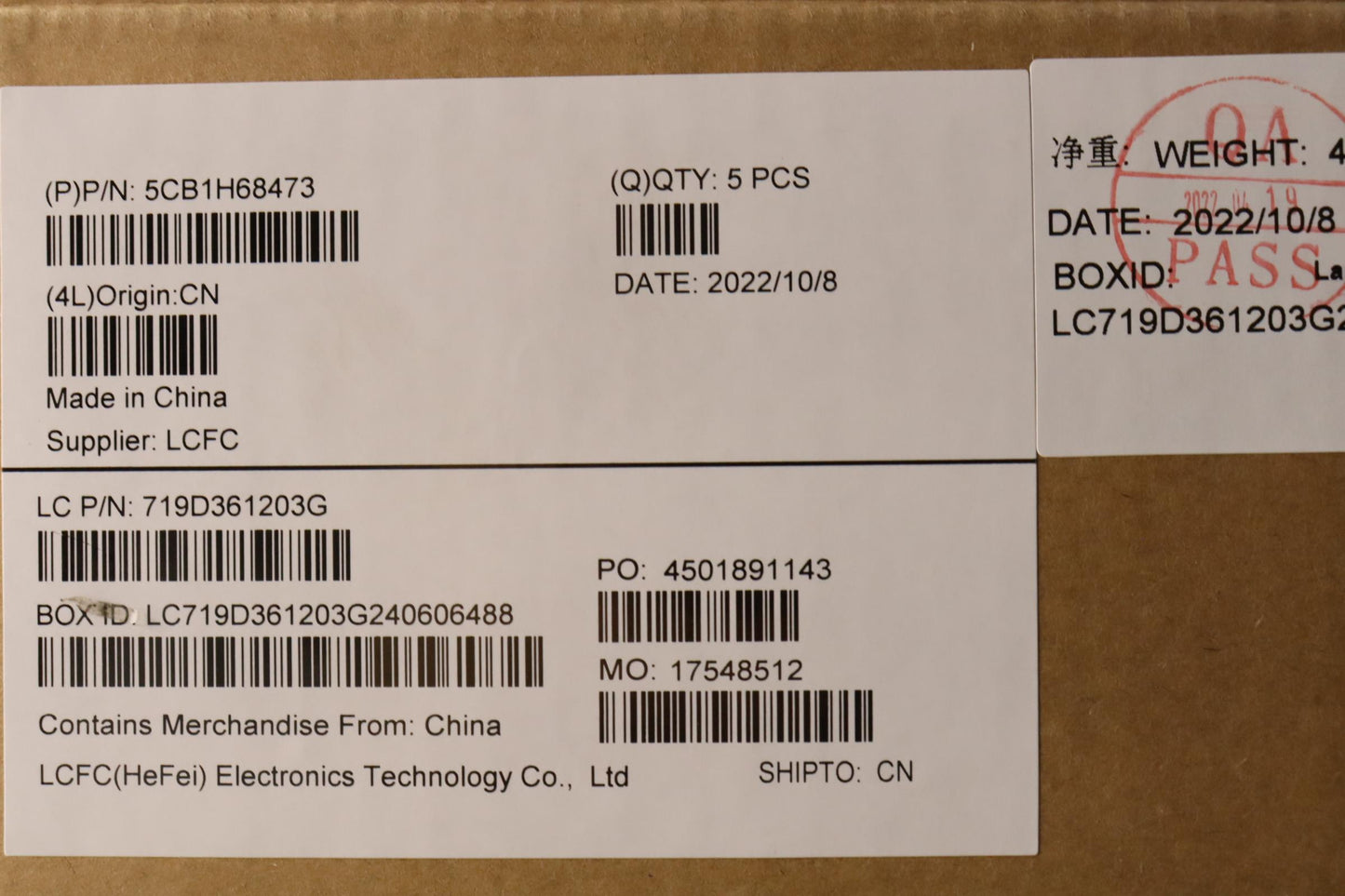 Lenovo Cover Upper Case Asmkor L82Rd - 5CB1H68473