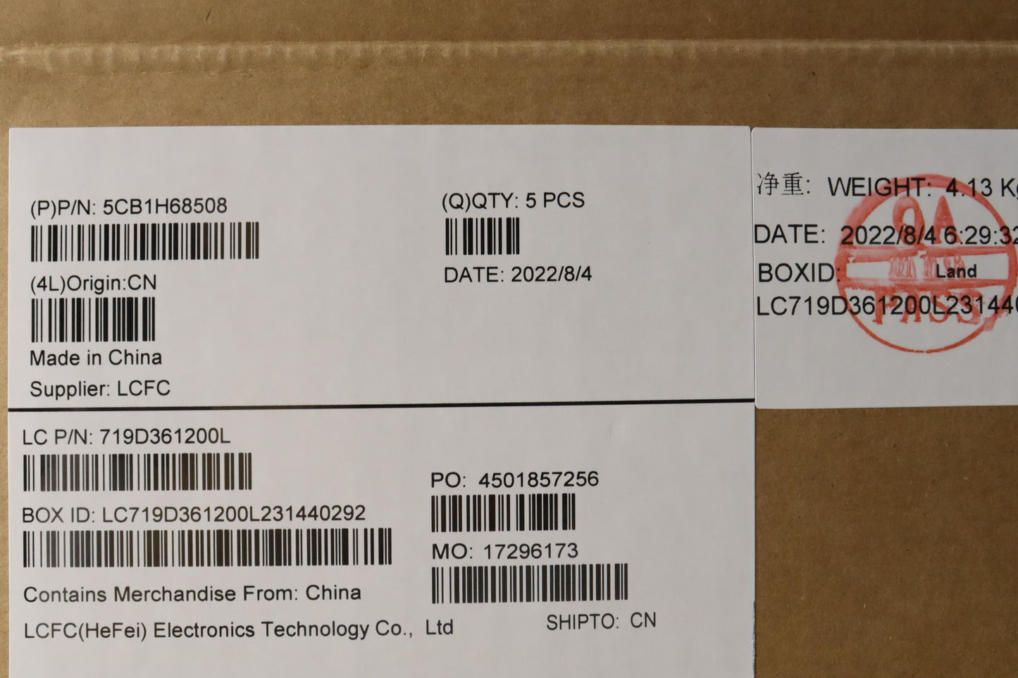 Lenovo Cover Upper Case Asmpor L82Rd - 5CB1H68508