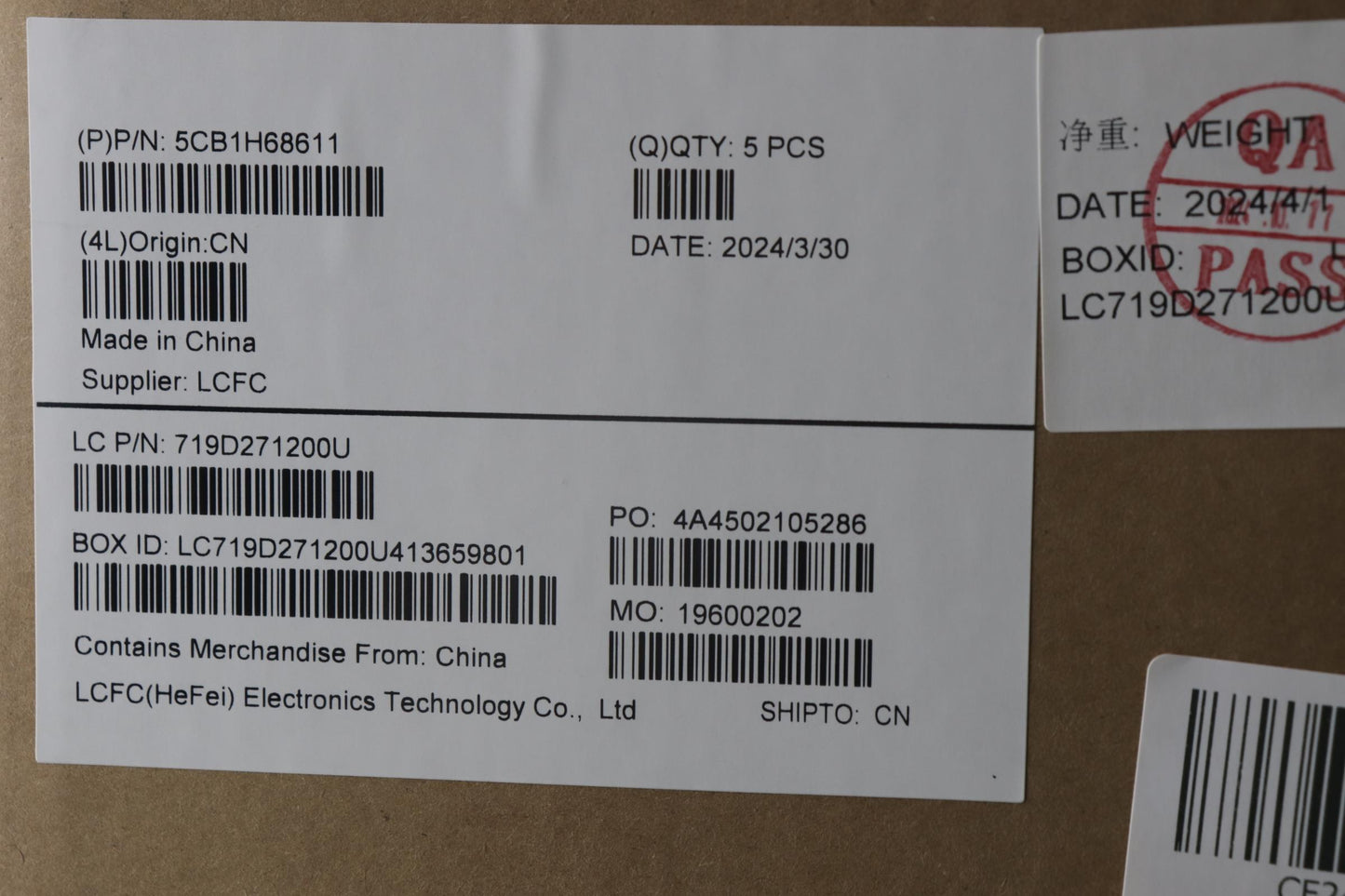 Lenovo Cover Upper Case Assembly Uke - 5CB1H68611