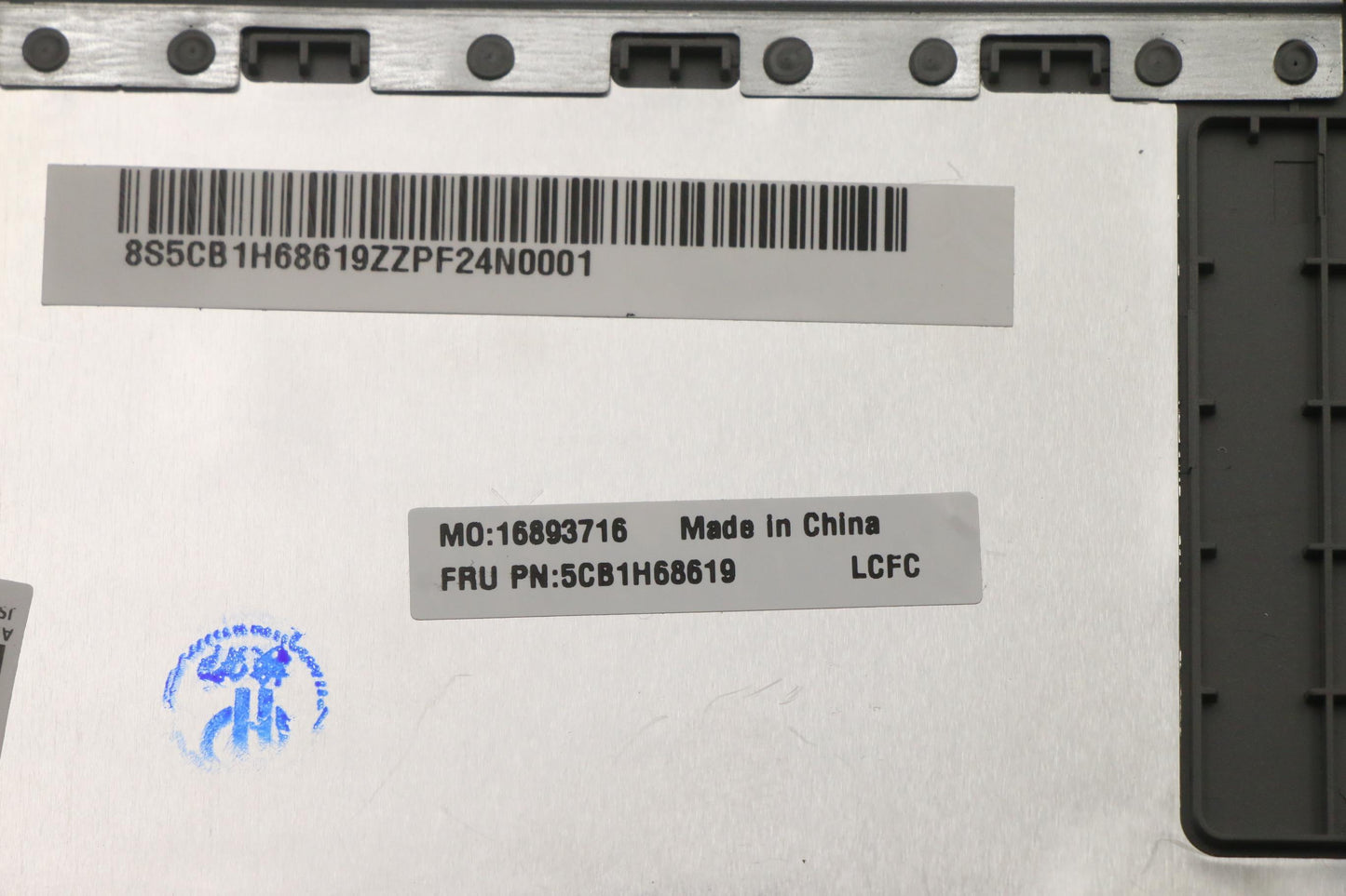 Lenovo Cover Upper Case Assembly Kor - 5CB1H68619