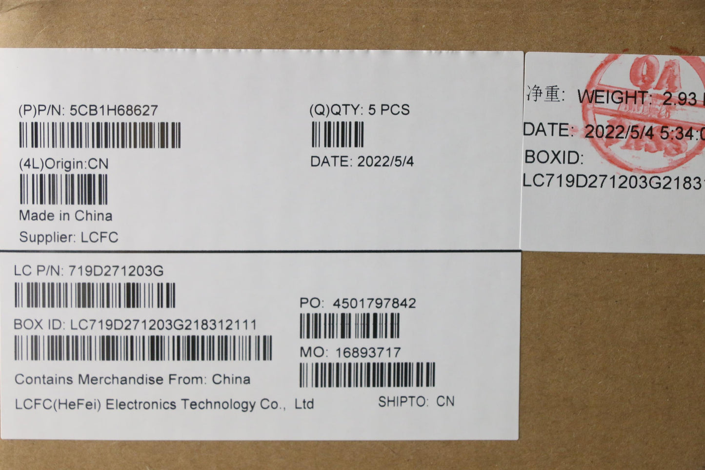 Lenovo Cover Upper Case Assembly Hbw - 5CB1H68627