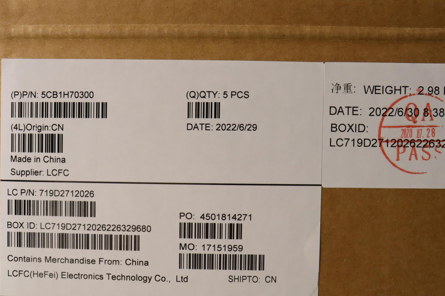 Lenovo Cover Upper Case Assembly Nord - 5CB1H70300