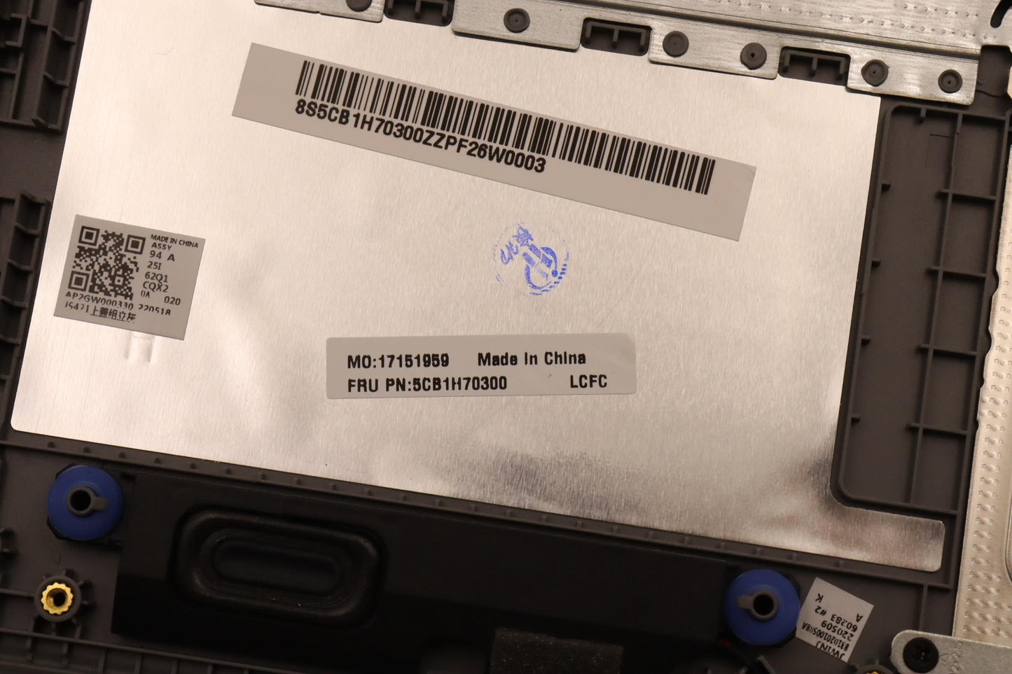 Lenovo Cover Upper Case Assembly Nord - 5CB1H70300