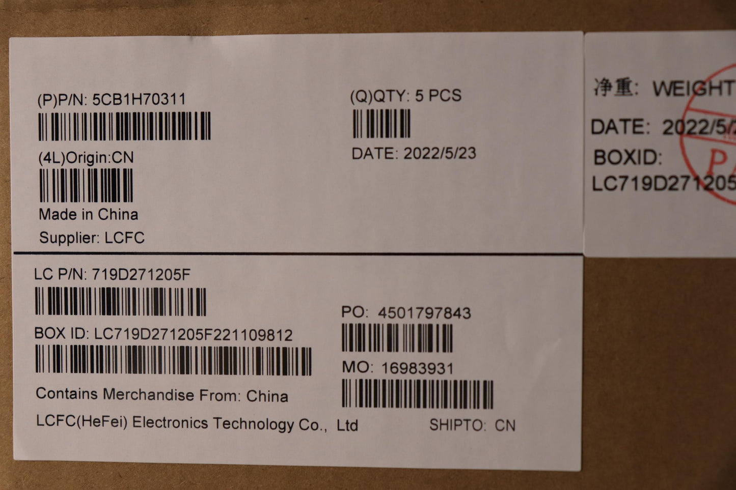 Lenovo Cover Upper Case Assembly Jpn - 5CB1H70311