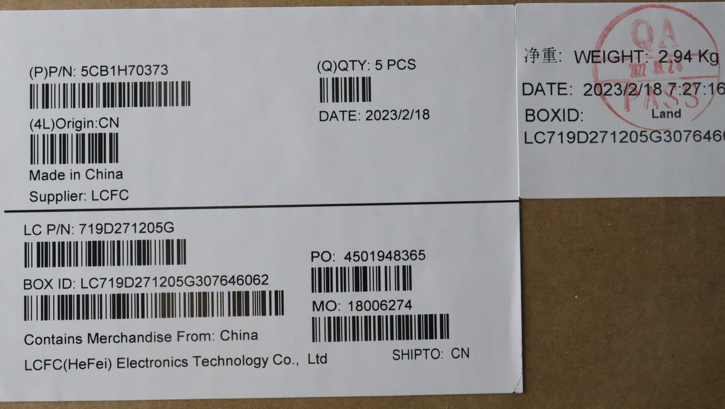 Lenovo Cover Upper Case Assembly Jpn - 5CB1H70373