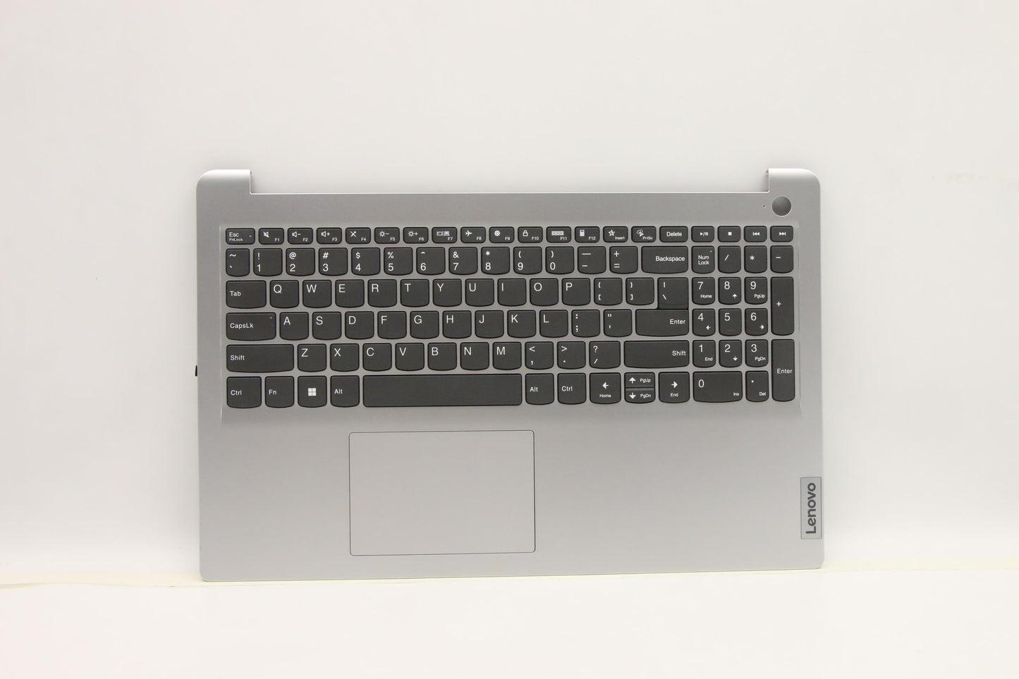 Lenovo C-Cover with Keyboard, USA English, Cloud Grey, Non-Backlight, Fingerprint - 5CB1H70405