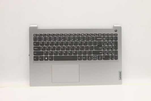 Lenovo C-Cover with Keyboard, USA English, Cloud Grey, Non-Backlight, Fingerprint - 5CB1H70405
